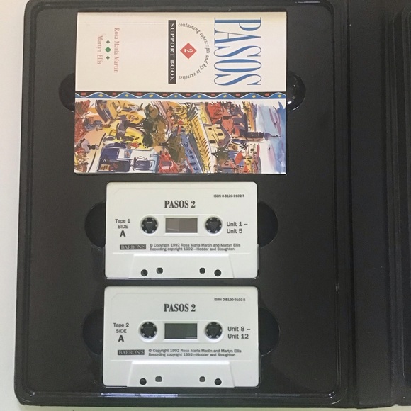 Barron’s Pasos Intermediate Spanish 2 Language Course Books and Audio NOS - Picture 2 of 4